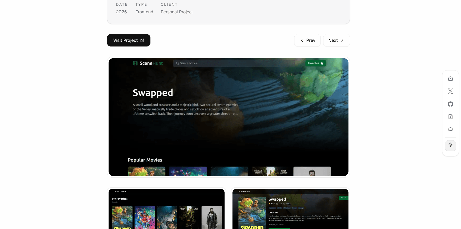 Robertfolio preview 3